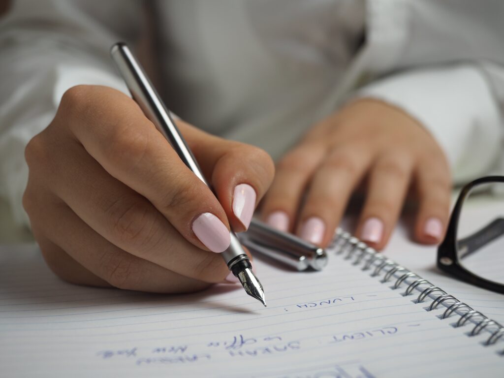 Woman Writing